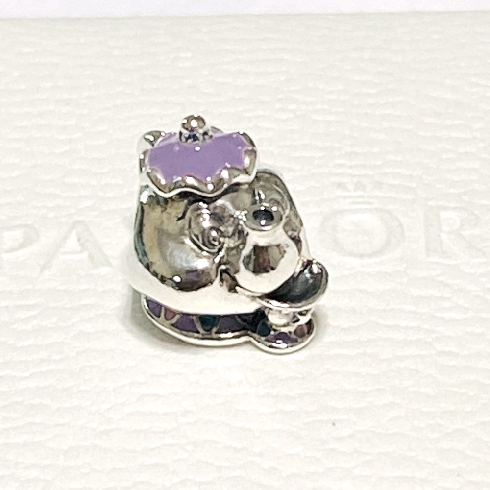 Pandora Disney Beauty And The Beast Kettle Charm - image 2